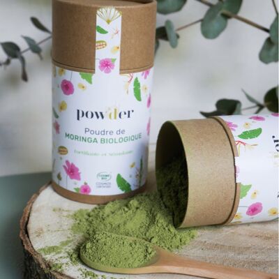 Organic Moringa powder - Ayurvedic hair plant powder