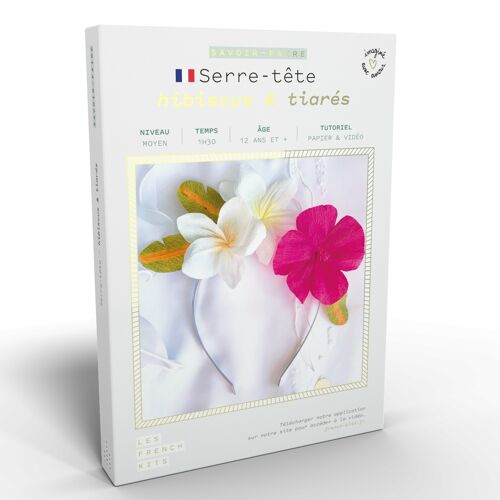 French Kits - Art Floral - Serre-Tête - Hibiscus & Tiarés