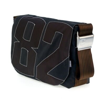 Bag L, Canvas Collection, Chocolate Black Brown