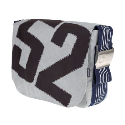 BAG S, Canvas Collection, Gray Navy Black II
