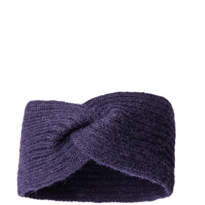 ALMA headband | Alpaca & Merino Headband One size, breathable - NAVY BLUE I ANDINA OUTDOORS®