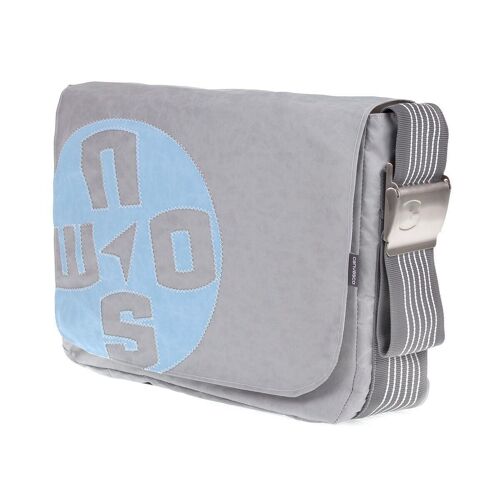 BAG S, Canvas Collection, Grau Grau Kompass Blau