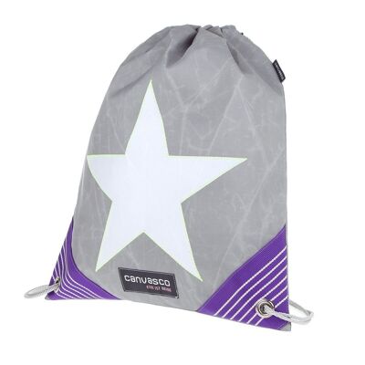 JIM, Canvas Collection, Blue, Anchor, Gray Purple Star