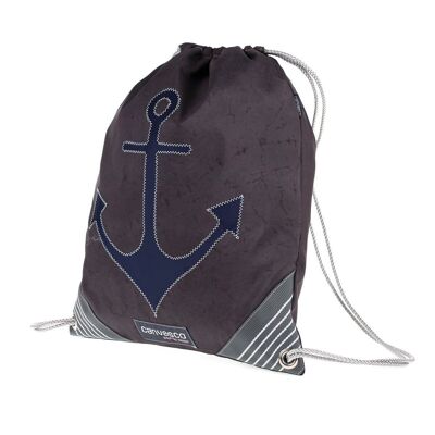 JIM, Canvas Collection, Blue, Anchor, Brown Gray Anchor