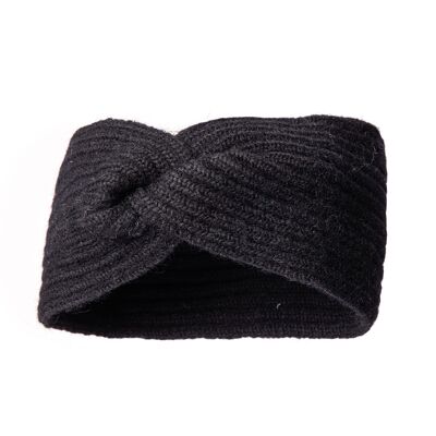 ALMA Stirnband | Alpaka & Merino Headband Unisize, Atmungsaktiv - SCHWARZ I ANDINA OUTDOORS®