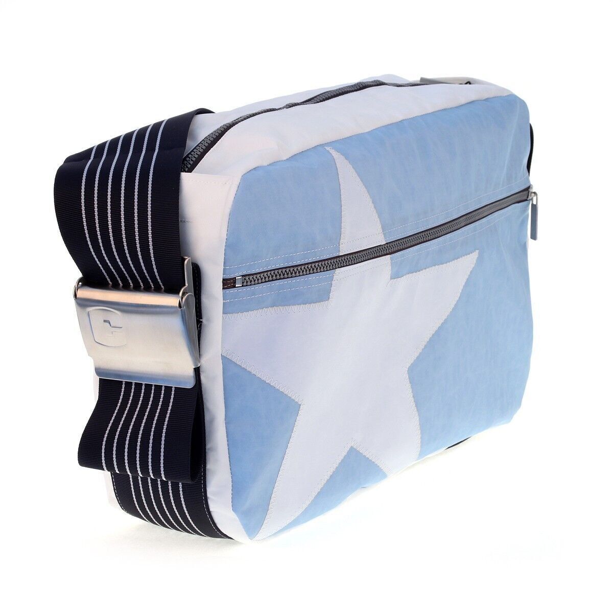 RETRO, Canvas Collection, Schwarz Hellblau Stern