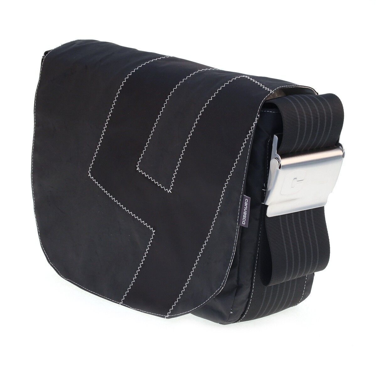 Borsa L, Collezione Canvas, Nero Nero VI