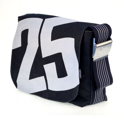 BAG S, Canvas Collection, Black Navy White