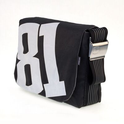 BAG S, Canvas Collection, Black Black White II