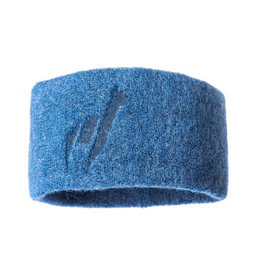 TEMPLADO Sport Stirnband  | Alpaka & Tencel Sport Headband Schweißband für Herren & Damen, Unisize, Atmungsaktiv - BLAU I ANDINA OUTDOORS®