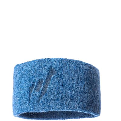TEMPLADO Sport headband | Alpaka & Tencel Sport Headband Sweatband for men & women, one size, breathable - BLUE I ANDINA OUTDOORS®