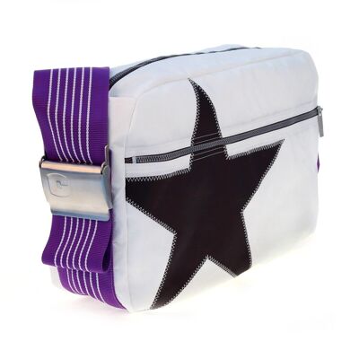 RETRO, Canvas Collection, Purple White Star Black