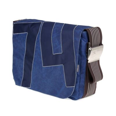 BORSA S, Collezione Canvas, Blue Chocolate III