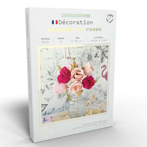 French Kits - Art Floral - Boutonnière - Œillet mignardise