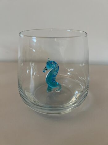 Lot de 4 figurines Murano en verre à eau 5