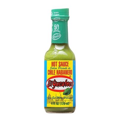 Grüne Habanero-Sauce - El Yucateco - 120 ml