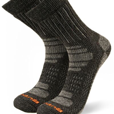 Glaciar I Winter & Thermal | Alpaca winter functional socks for men & women - ANTHRAZIT I ANDINA OUTDOORS