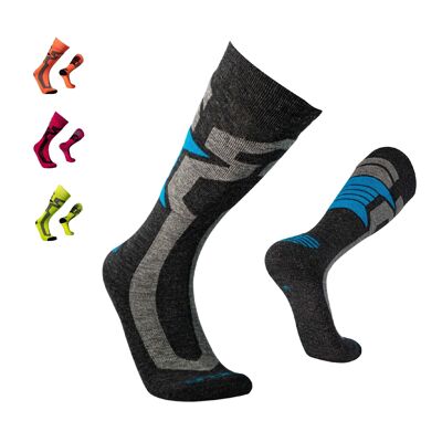 Nevado I chaussettes de ski I chaussettes de ski alpaga, mérinos et bambou pour hommes et femmes I ANDINA OUTDOORS