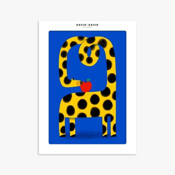 Affiche 30x40-Sidonie la Girafe 2