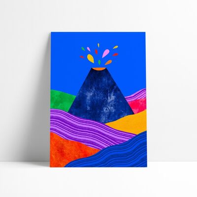 Affiche 30x40-Volcano