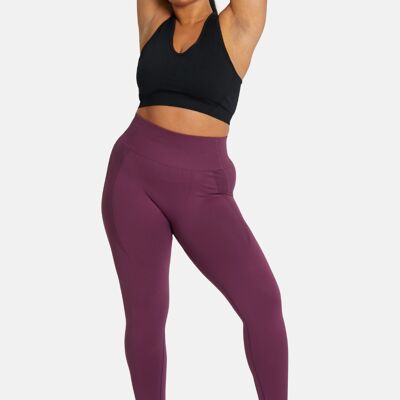 Seamless Compression Leggings V2 Purple