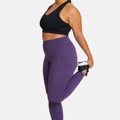 FitPink Elevate Leggings with Pockets in Purple