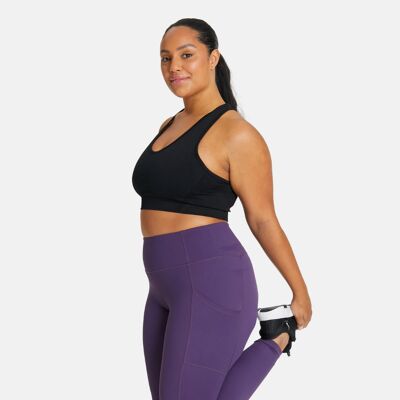 FitPink Elevate Leggings with Pockets in Purple
