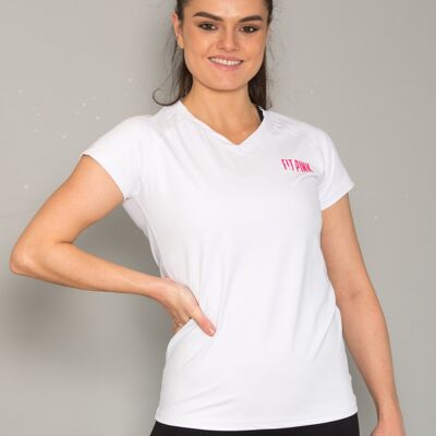 FitPink Active T-Shirt White