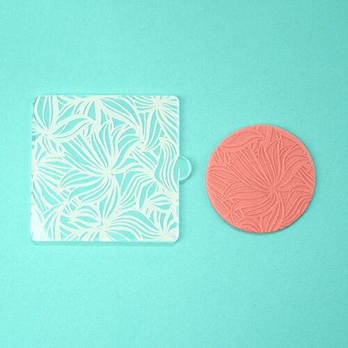 WAVY GREENS - Tile Embosser