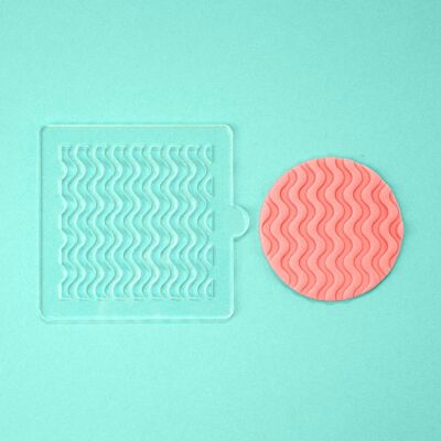 GROOVY WAVES - Tile Embosser