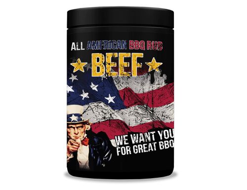 All American Beef BBQ Rub - 350g Dose