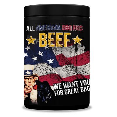 All American Beef BBQ Rub - Boîte de 350g