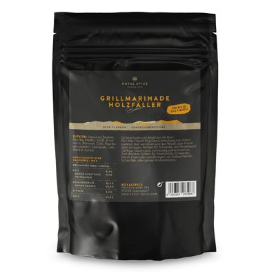 Grillmarinade Holzfäller - 240g Doypack Biermarinade