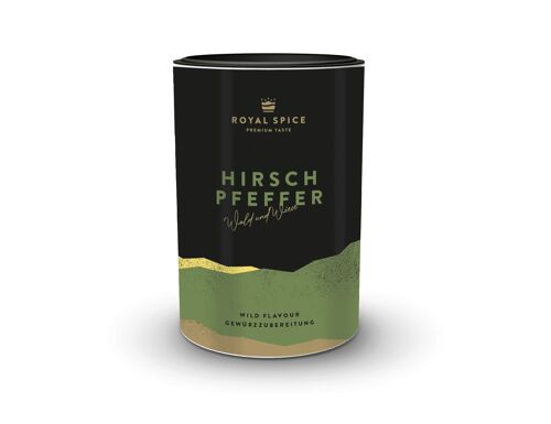 Hirschpfeffer Wildgewürz - 120g Dose