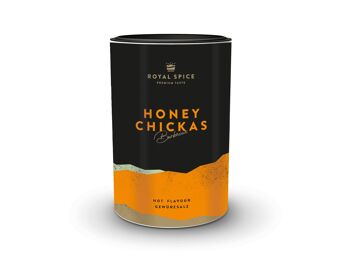 Poussins au miel, ailes de poulet épicées - boîte de 120 g 1