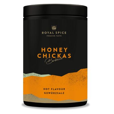 Honey Chickas, Alitas De Pollo Picantes - Lata 350g