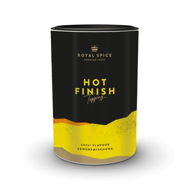 Hot Finish, Spicy Topping - 80g can
