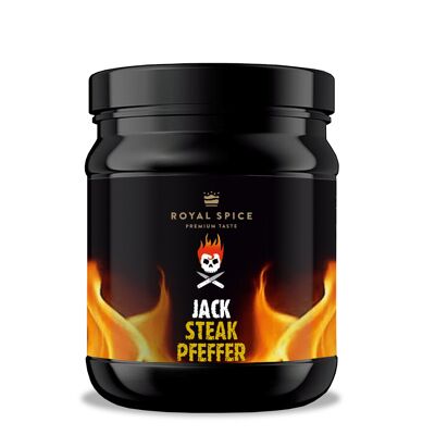 Jack steak pepper - Lattina XXL da 530 g