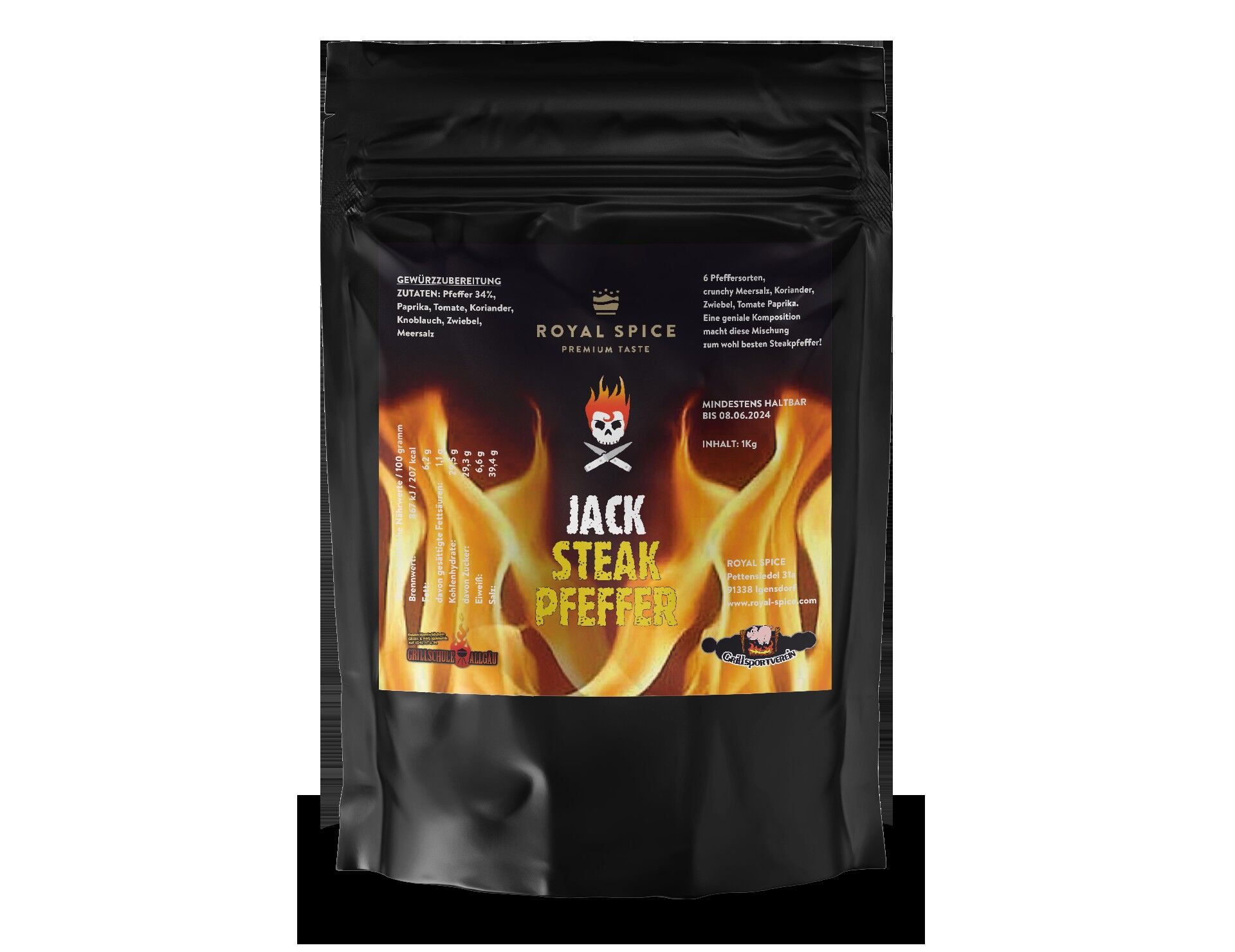 Jack Steak Pepper - Sacco zip da 1Kg