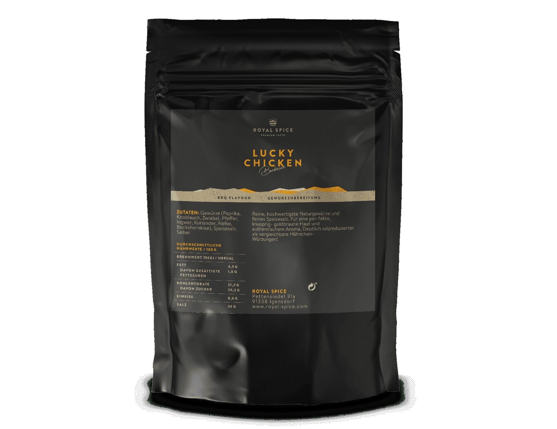 Lucky Chicken Rub - Sachet zip 1Kg