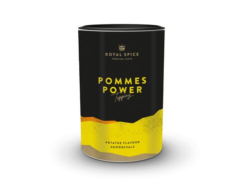 Pommes Power, Pommesgewürz - 160g Dose