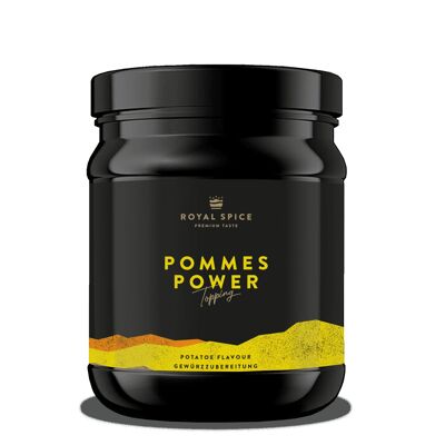 Pommes Power, assaisonnement pour frites - Boîte XXL 800g