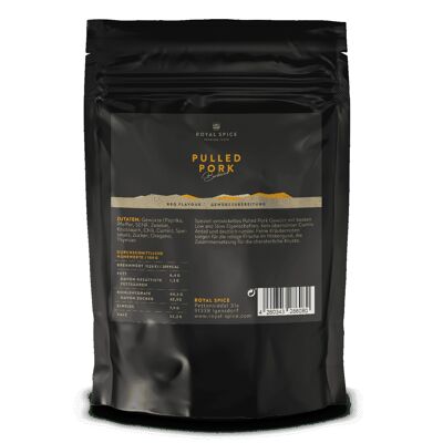 BBQ Rub de cerdo desmenuzado - bolsa zip de 1 kg