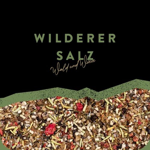 Wilderer Salz - 120g Dose klein