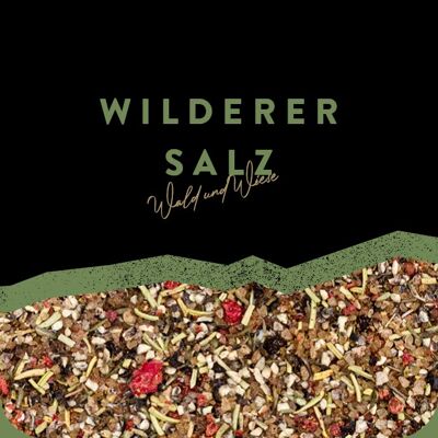 Wilderer Salz - 120g Dose klein