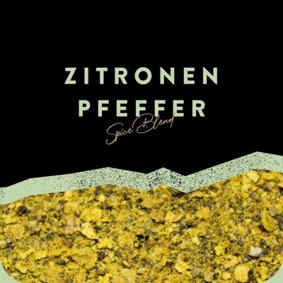 Zitronenpfeffer geschroten - 60g Dose mini