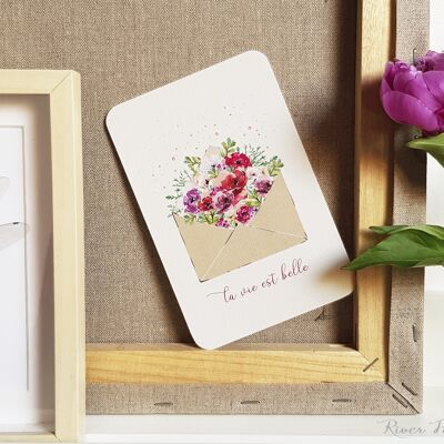 BOUQUET OF FLOWERS Card