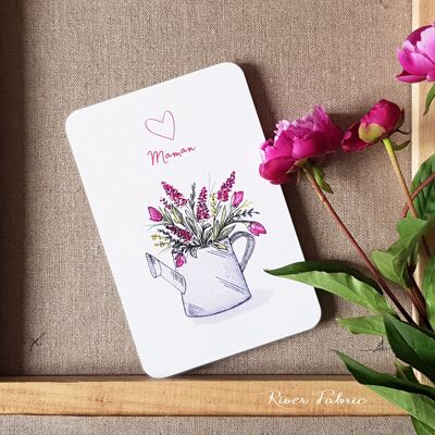 FLOWERS FOR MOM card