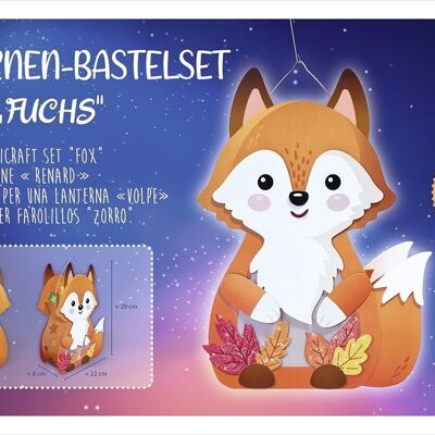 Lantern craft kit "Fox"