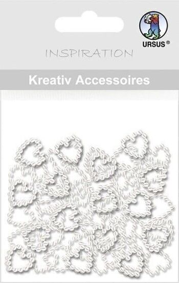 Accessoires créatifs "Mini pack coeurs de perles" 2